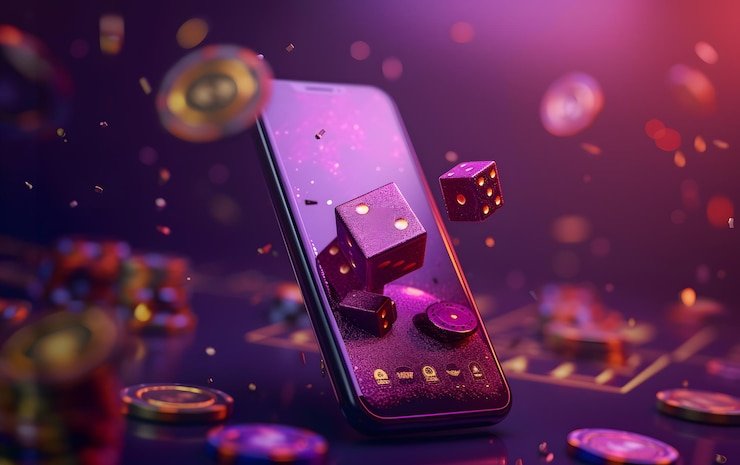 Mobile betting interface for spin wheel games with touch controls